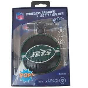 New York Jets NFL Wireless Bluetooth Speaker Bottle Opener -‎ Soar